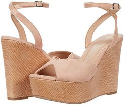Ellia (Shell Pink Fine Suede) Women's Shoes