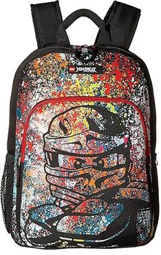 Ninjago(r) Spraypaint Heritage Classic Backpack (Black) Backpack Bags