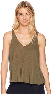 Dani Tank Top (Army) Women's Sleeveless