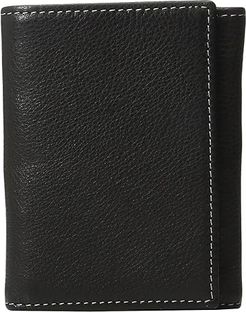 Trifold Wallet (Black) Wallet Handbags