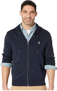 Double Knit Tech Fleece Hoodie (Aviator Navy) Men's Sweatshirt