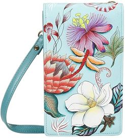 Smartphone Crossbody - 1154 (Jardin Bleu) Handbags