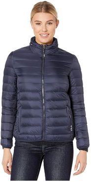 TUMIPAX Puffer Jacket (Navy) Women's Coat