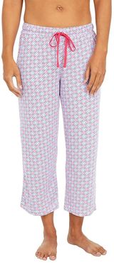Sunday In Sorrento Capris Pants (Red Rose Geo) Women's Pajama