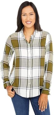 Classic Shirt (Green Multi) Women's Clothing