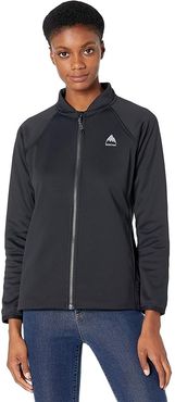 Crown Weatherproof Track Jacket (True Black) Women's Clothing