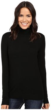 Timeless Turtleneck (Black) Women's Clothing