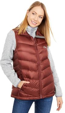 Ultralight 850 Down Vest (Crimson) Women's Clothing