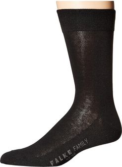 Family Sock (Black) Men's Crew Cut Socks Shoes