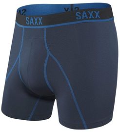 Kinetic HD Boxer Brief (Navy/City Blue) Men's Underwear
