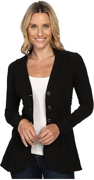 Seamed Riding Jacket (Black Onyx) Women's Jacket