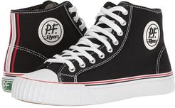 Center Hi (White/Black) Men's Shoes