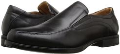 Midtown Moc Toe Slip-On (Black) Men's Lace Up Moc Toe Shoes