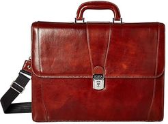 Double Gusset Brief (Amber) Briefcase Bags
