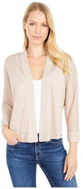 Petite Gleaming Cardigan (Bleached Copper) Women's Clothing