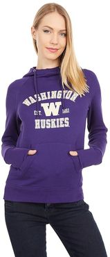 Washington Huskies University 2.0 Fleece Hoodie (Champion Purple) Women's Clothing