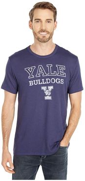 Yale Bulldogs Keeper Tee (Navy) Men's Clothing