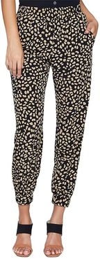 Field Joggers (Black Modern Spots) Women's Casual Pants