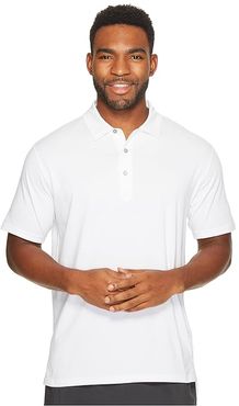 Air Stretch Polo (White) Men's Clothing