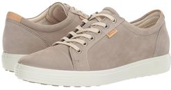 Soft 7 Sneaker (Warm Grey Cow Nubuck) Women's Lace up casual Shoes