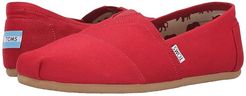 Classic Alpargata (Red) Men's Flat Shoes