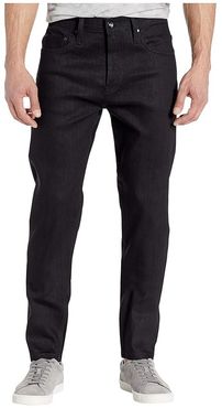 Relax Tapered in 11 oz Solid Black Stretch Selvedge (11 oz Black Stretch Selvedge) Men's Jeans