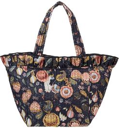 Claire Nylon Canvas Tote (Antique Floral) Handbags