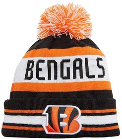 NFL The Jake Knit -- Cincinnati Bengals (Black/Orange/White) Beanies