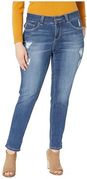 Plus Size Carter Girlfriend Jeans (Thorne Blue) Women's Jeans