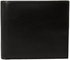 Old Leather Collection - Eight-Pocket Deluxe Executive Wallet w/ Passcase (Black) Wallet Handbags