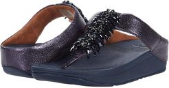 Velma Adorn Toe-Thong (Midnight Navy) Women's Shoes