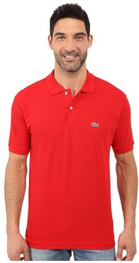 L1212 Classic Pique Polo Shirt (Red) Men's Short Sleeve Knit