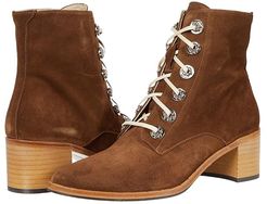 Ace HW (Brown Suede/Hardware) Women's Boots