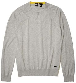 Kabiro Soft Sweater (Silver) Men's Clothing