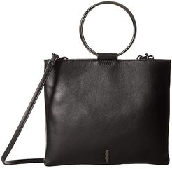 Le Pouch Crossbody (Black/Gunmetal) Handbags