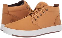 Davis Square Leather and Fabric Chukka (Wheat Nubuck) Men's Lace-up Boots