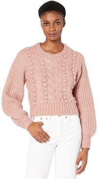 Tina Sweater (Dusty Rose) Women's Clothing