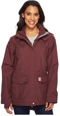 Shoreline Jacket (Deep Wine) Women's Coat