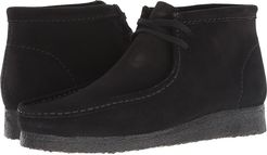 Wallabee Boot (Black Suede) Men's Shoes