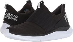 Hupana Slip (Black/White) Women's Running Shoes