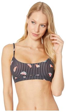 Essence Aro Bikini Top (Black) Women's Swimwear