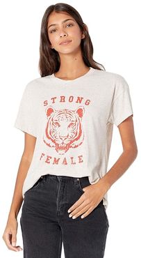 Brice Strong Female Tee (Oatmeal) Women's Clothing