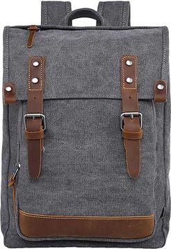 Discovery Canvas Backpack (Grey) Backpack Bags