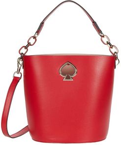 Suzy Small Bucket (Hot Chili) Handbags
