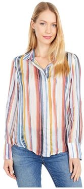 Wide Placket Shirt (Solstice) Women's Clothing