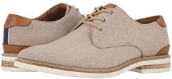 Highland Canvas Plain Toe Oxford (Sand Canvas/White Sole) Men's Shoes