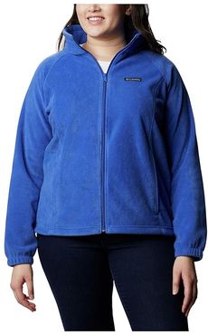 Plus Size Benton Springs Full Zip (Lapis Blue) Women's Coat