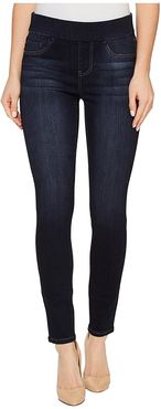 Sienna Pull-On Ankle in Silky Soft Denim in Dynasty Dark (Dynasty Dark) Women's Jeans