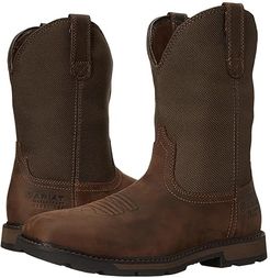 Groundbreaker Wide Square Toe H20 ST (Palm Brown/Ballistic Brown) Cowboy Boots