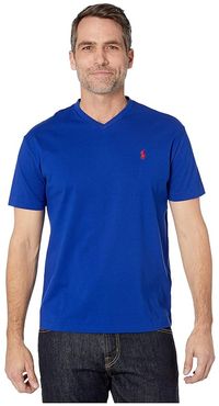 Classic Fit V-Neck Tee (Fall Royal) Men's T Shirt